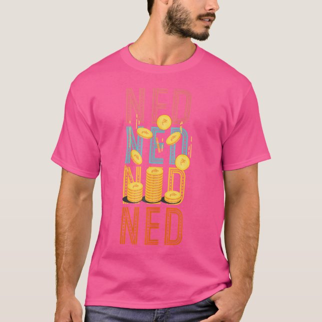 Ned anpassad mynthobbyist t shirt (Framsida)