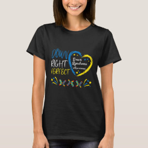 Ned Höger Perfekt Down Syndrome Awareness Boys Gi T Shirt