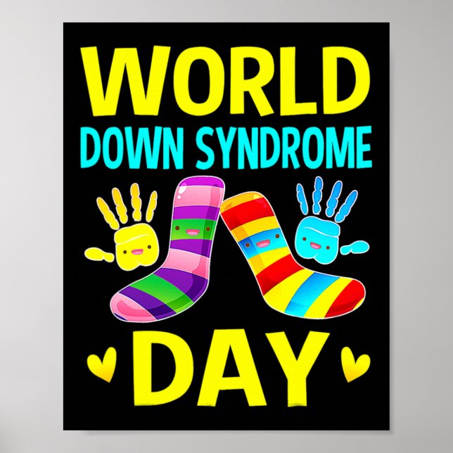 Ned Höger Perfekt - World Down Syndrome Awareness Poster (Framsidan)