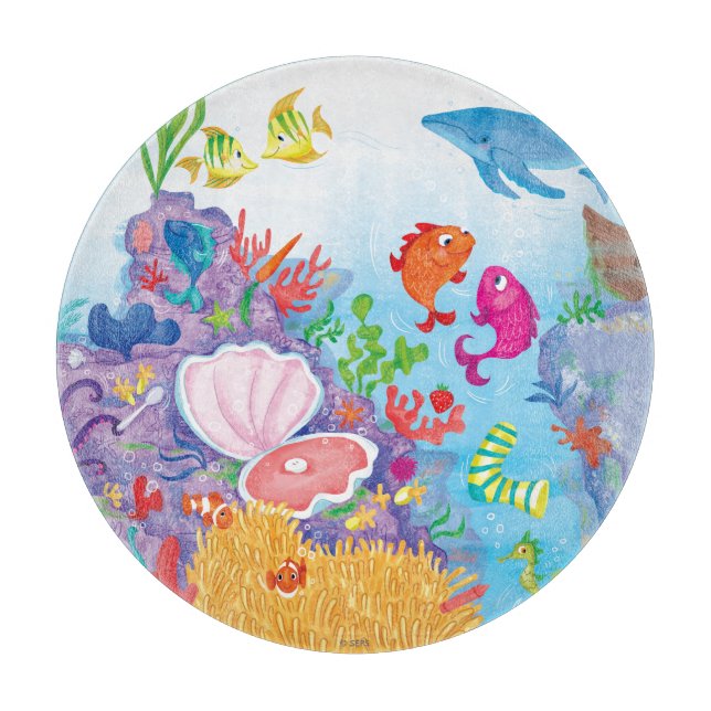 Ned i havet (Framsidan)