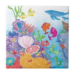 Ned i havet kakelplatta