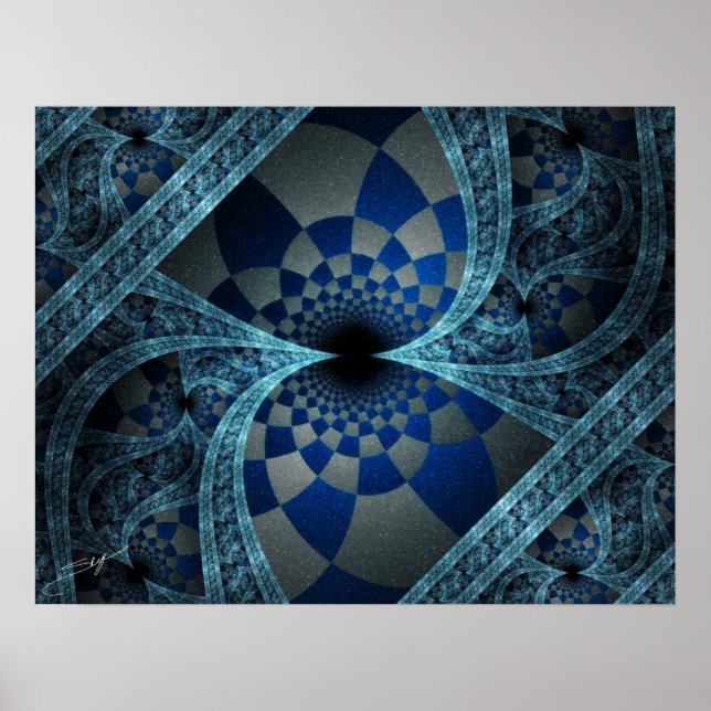 Ned Kanin Hål Poster (Framsidan)