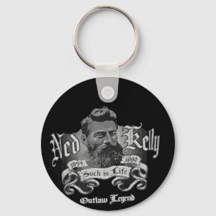 Ned Kelly - en australiensisk legend Nyckelring