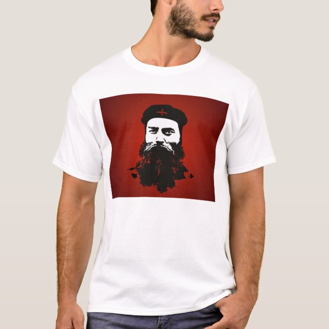 Ned Kelly möter Che T-shirt (Framsida)