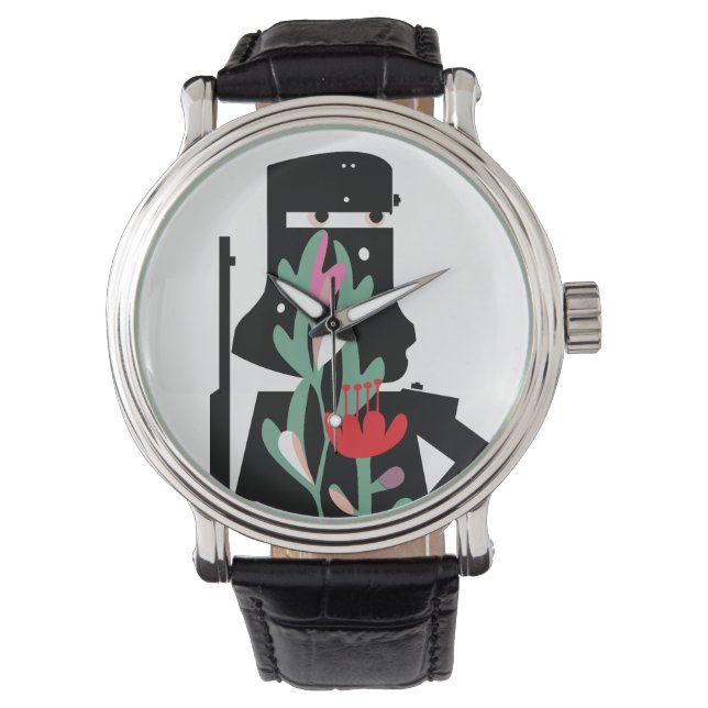 Ned Kelly, sista skogsvaktarn Armbandsur (Framsida)