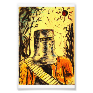 Ned Kelly, solförmörkelse Fototryck
