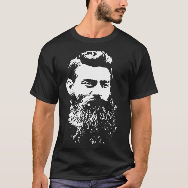 Ned Kelly t shirt (Framsida)