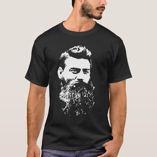 ned kelly tee shirt (Framsida)