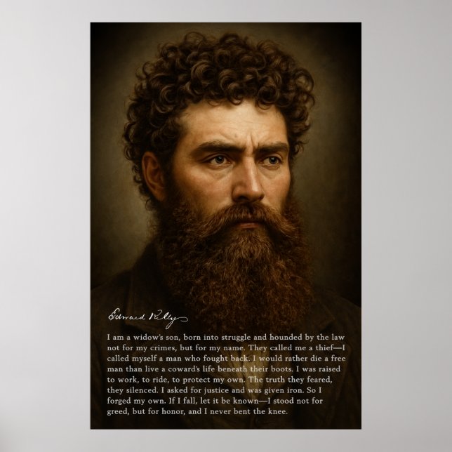 Ned Kelly: The Outlaw's Testament Poster (Framsidan)