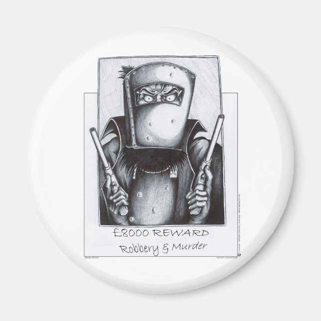 Ned Kelly: Wanted Magnet (Framsidan)