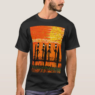 Ned Kellys Gang Surfa Safari EJCairns T Shirt