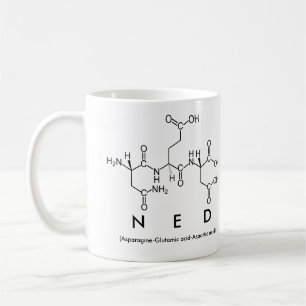 Ned peptide namn mugg
