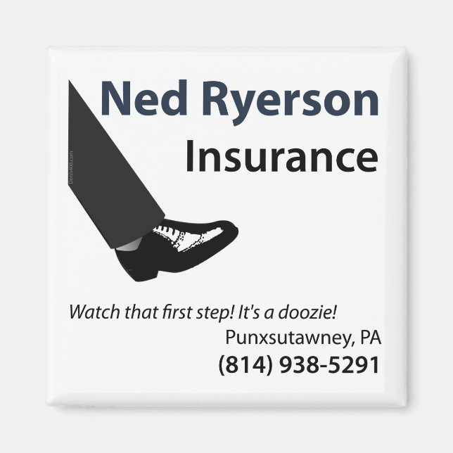 Ned Ryerson Fridge Magnet (Framsidan)