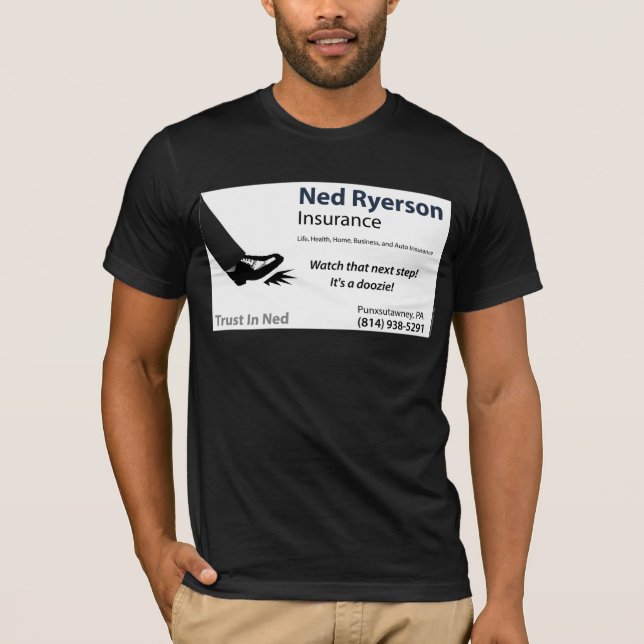 Ned Ryerson Insurance T Shirt (Framsida)