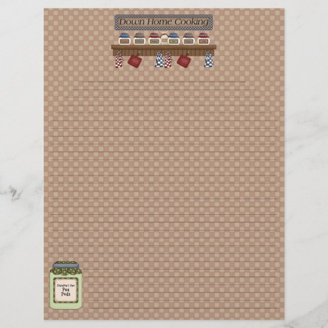 Ned sidor för hemkokning (Led) (Framsida)