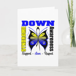 Ned Syndrome Awareness Butterfly Kort