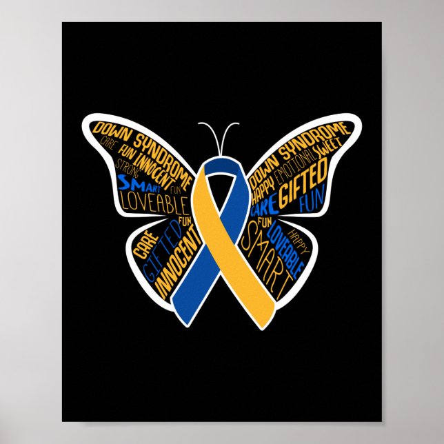 Ned Syndrome Awareness Butterfly Speciell Poster (Framsidan)