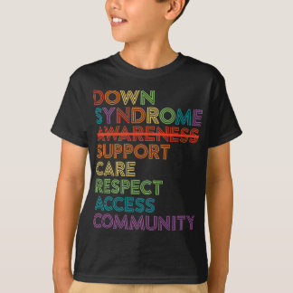 Ned Syndrome Awareness Care Respect Access Advocat T Shirt