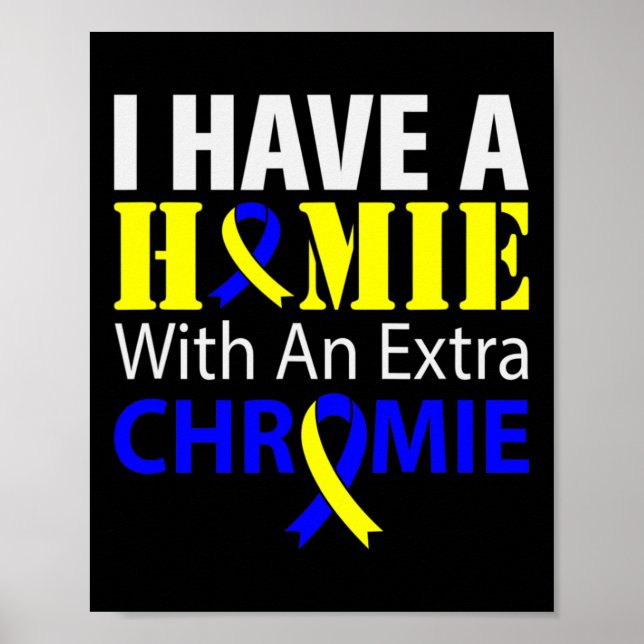 Ned Syndrome Awareness Extra Chromosome Poster (Framsidan)