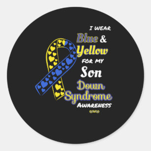 Ned Syndrome Awareness for Son Runt Klistermärke