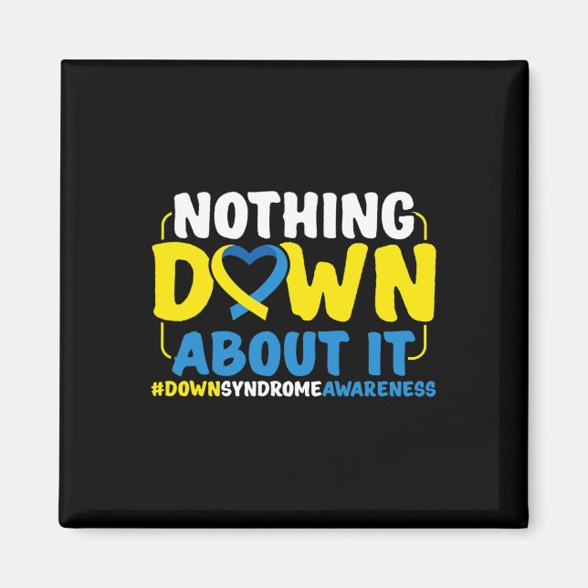 Ned syndrome Awareness Ingenting om det Magnet (Framsidan)
