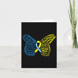 Ned Syndrome Awareness Month Butterfly Ord Cloud Kort