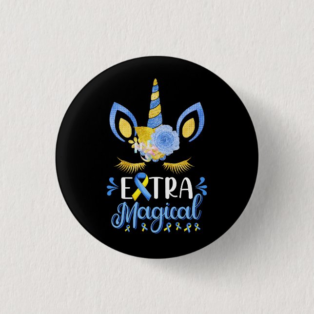 Ned Syndrome Awareness Unicorn Girl Mamma Extra Ma Knapp (Framsida)