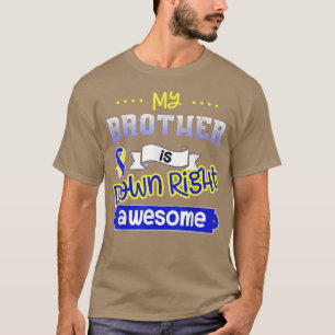 Ned Syndrome Day Brother Support - öka medvetenhet T Shirt