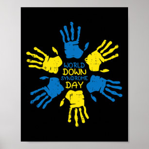 Ned Syndrome Day Händer Awareness 321 Manar Women Poster