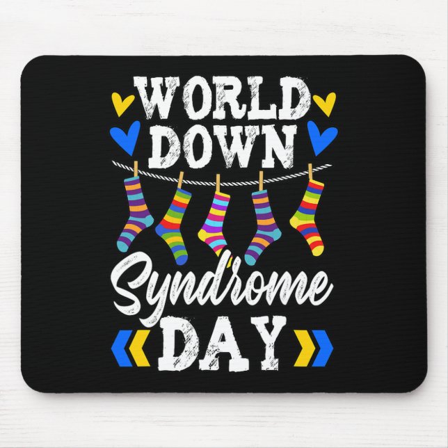 Ned Syndrome Day Socker Down Syndrome Awareness 2 Musmatta (Framsidan)