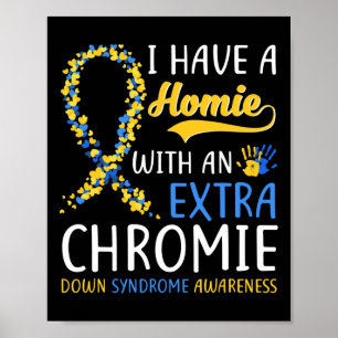 Ned Syndrome - jag har en homid med en Extra-chrom Poster