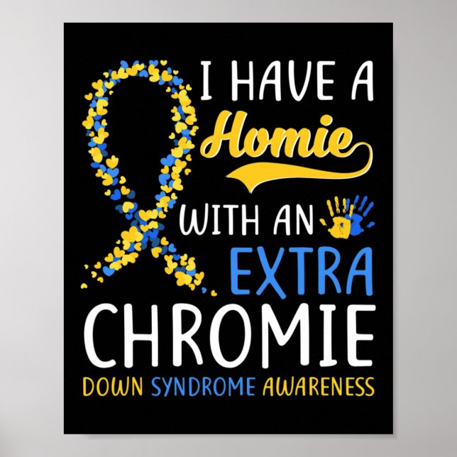 Ned Syndrome - jag har en homid med en Extra-chrom Poster (Framsidan)