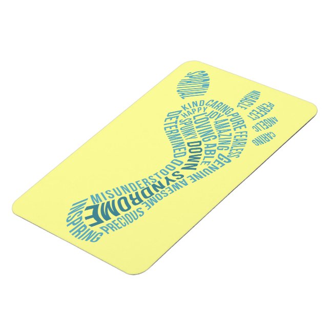 Ned-syndromet Medvetenhet Magnet (Vänstra Sidan)