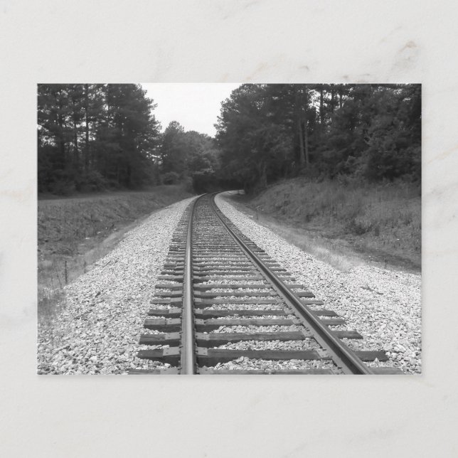 "Ned the Tracks" Vykort (Framsida)