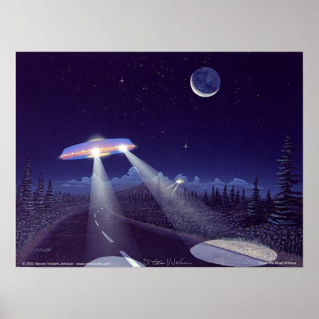 Ned väg A'Ways Poster (Framsidan)
