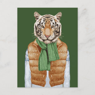 Ned Vest Tiger Vykort