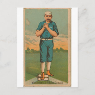 Ned Williamson, Chicago White Stockings Vykort