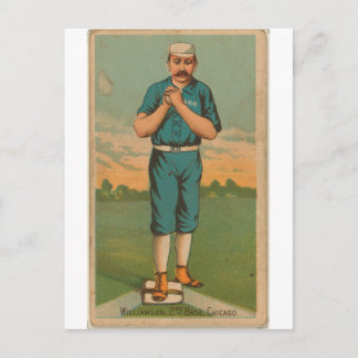 Ned Williamson, Chicago White Stockings Vykort