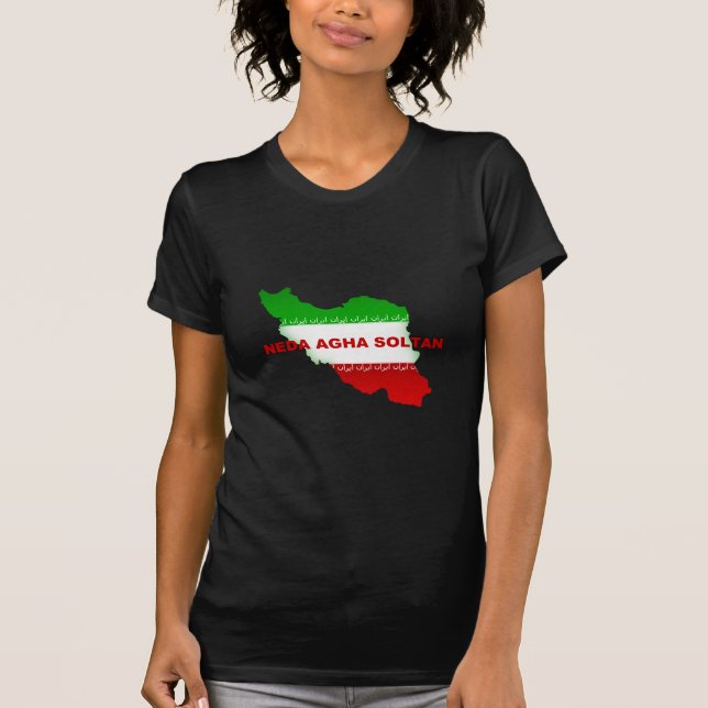 Neda Agha Soltan Tee Shirt (Framsida)