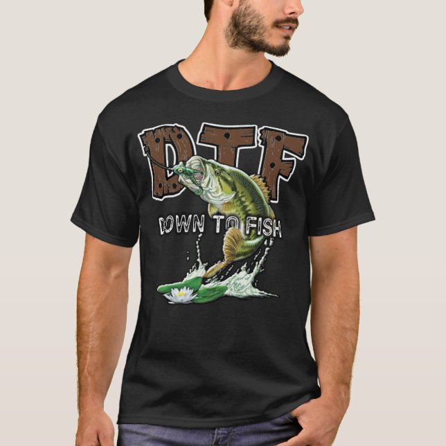 NEDAN TILL FISK T SHIRT (Framsida)