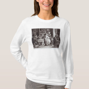 Nedanför trappor för kickliv t-shirt