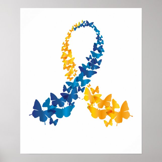 NEDÅT SYNDROME AWARENESS SHIRT POSTER (Framsidan)