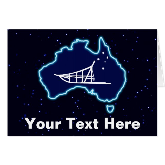 Nedåt under hälsningskort (Framsidan Horizontal)