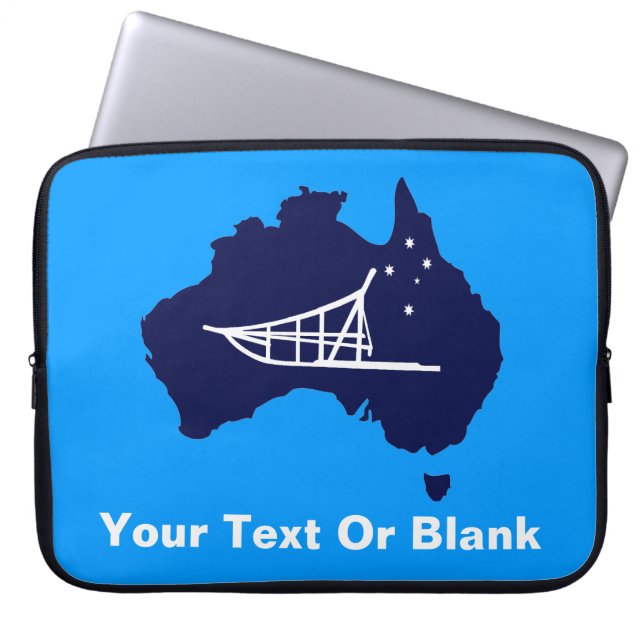 Nedåt under laptop sleeve (Framsidan)