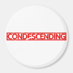 Nedåtgående Frimärke Magnet