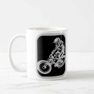Nedåtgående MTB Kaffemugg