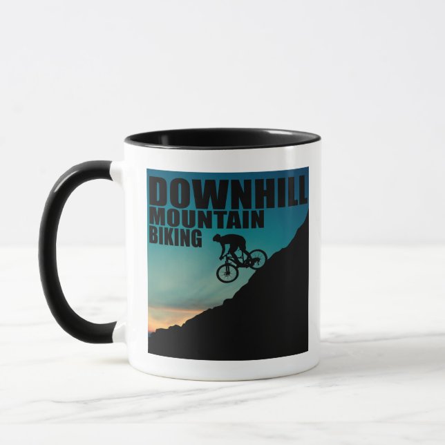 Nedåtgående MTB Mugg (Vänster)