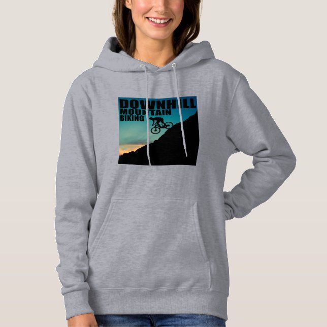 Nedåtgående MTB T Shirt (Framsida)