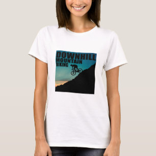 Nedåtgående MTB T Shirt