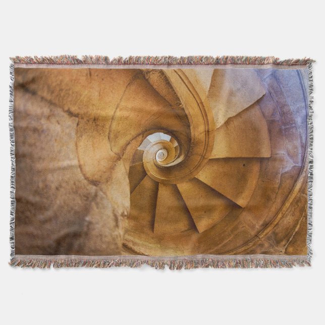 Nedåtgående spiraltrappa, Portugal Mysfilt (Framsidan)